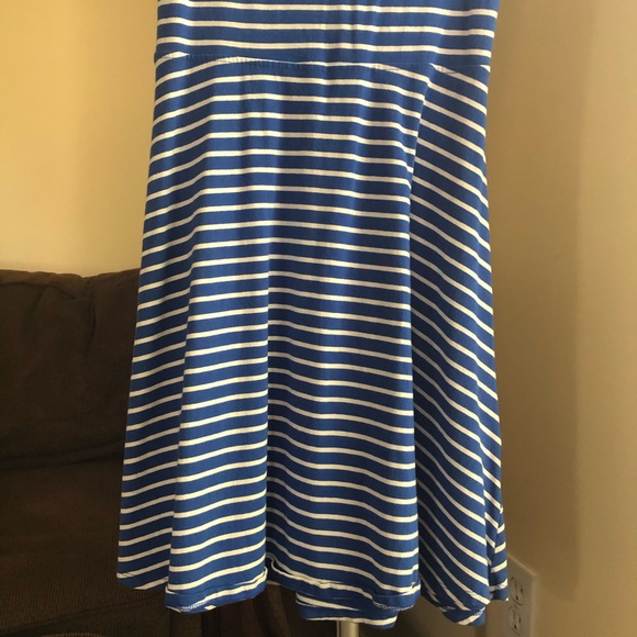 KOHL’S Blue and White Striped Dress - Picture 11 of 11